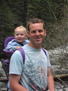 Tom Elpel with son Edwin.