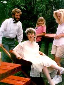 Tom and Renee Elpel newly married.